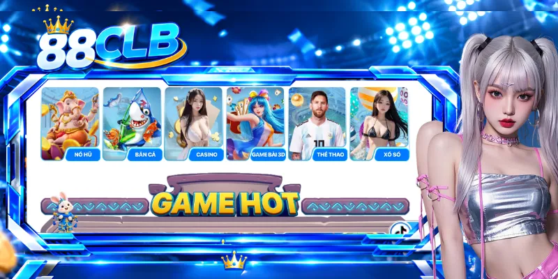 Hệ thống game đa dạng tại 88CLB